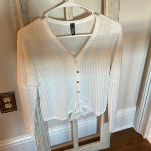 ALYA Junior’s Long Sleeve Button Shirt Size XXS